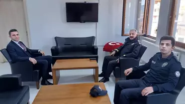 Emniyet Müdürü Aktaş'tan Kaymakam Yıldız'a Ziyaret