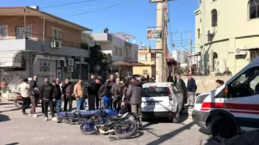 Tarsus'ta Kaza: İki Yaralı