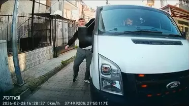 Yol verme tartışması otomobil sürücüsünü öfkelendirdi