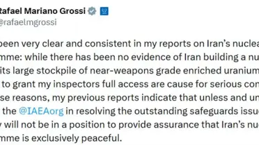 Grossi'den İran'ın Nükleer Programına Dikkat Çekti