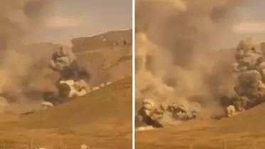 ABD ve İsrail, Devrim Muhafızları Ordusu'nun yeraltı tesisini bombaladı