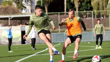 Alanyaspor Gençlerbirliği'ne Hazırlanıyor