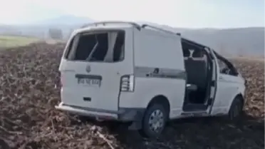 Amasya'da Minibüs Devrildi: 8 Yaralı