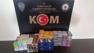 Aydın'da Kaçak Ürün Operasyonu