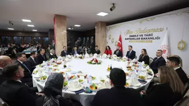 Bakan Bayraktar İftar Programında Buluştu