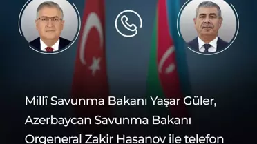 Güler ve Hasanov Telefon Görüştü