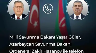 Güler ve Hasanov'dan Savunma Görüşmesi