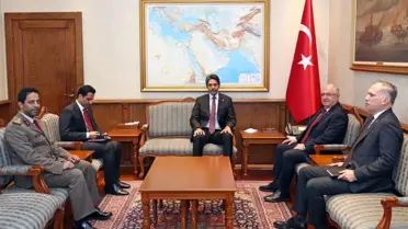 Bakan Güler, Katar Büyükelçisi ile Görüştü