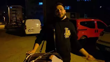 Edirne'de Genç Davulcu Geleneği Yaşatıyor