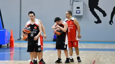 Down Sendromlular Basketbol Takımı Dünya Şampiyonası İçin Hazırlanıyor