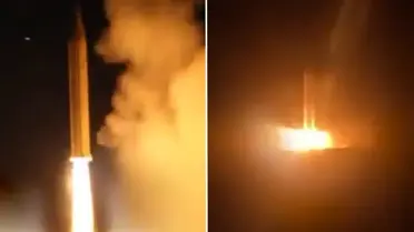 İran, İsrail'e 1 tonluk savaş başlığı taşıyan Khorramshahr-4 füzesi fırlattı