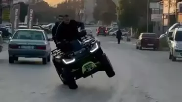 ATV ile Drift Atan Sürücüye Cezalar