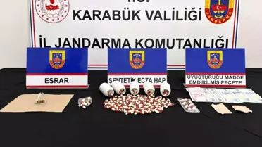 Karabük'te uyuşturucu operasyonu: 3 gözaltı