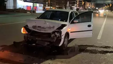Aksaray'da Trafik Kazası: 1 Yaralı