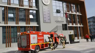 Manisa'da Deprem Tatbikatı Gerçekleştirildi