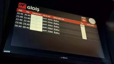 Nahçıvan Havalimanı Saldırıyla Kapandı