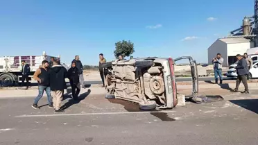 Şanlıurfa'da Trafik Kazası: 3 Yaralı