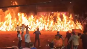 Savaş sürerken Çin'de dikkat çeken görüntü! Bir anda harekete geçtiler