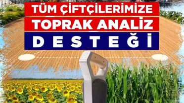 Tavas Belediyesinden çiftçilere toprak analizi desteği