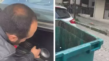 Ünlü oyuncu Savaş Satış, aracını bağlatmamak için binlerce liralık ses sistemini çöpe attı