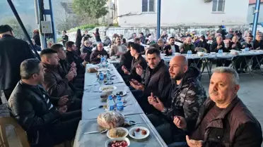 Yağdere Mahallesi'nde geleneksel iftar buluşması