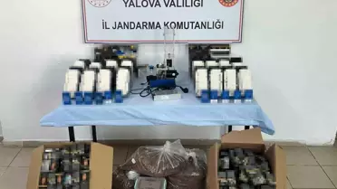 Yalova'da Kaçak Tütün Operasyonu