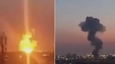 ABD ve İsrail'in Tahran'ı vurduğu anlar kamerada