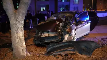 Kırıkkale'de Kaza: 3 Yaralı