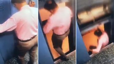 Asansörden inmek için adımını attı ama... Sonrası korkunç