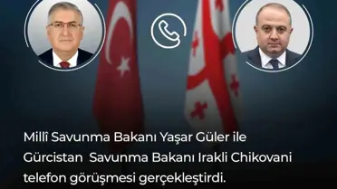 Güler ve Chikovani Telefonla Görüştü