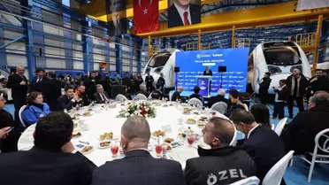 TÜRASAŞ YÖNETİCİLERİ VE İŞÇİLERİYLE İFTARDA BULUŞTU