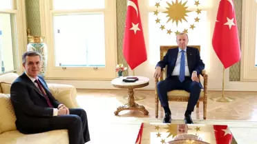 Cumhurbaşkanı Erdoğan, İhlas Holding Yönetim Kurulu Başkanı Ören'i kabul etti