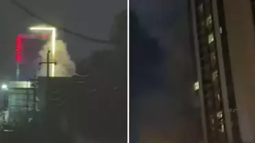 Irak'ta otele saldırı! Yangın çıktı