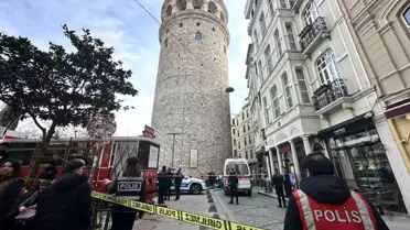 Galata Kulesi'nden atlayan kadın hayatını kaybetti