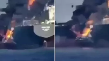 İran, Hürmüz Boğazı'ndan geçmeye çalışan gemiyi vurdu