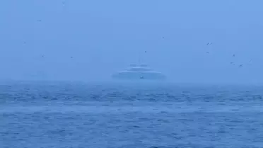 İstanbul Boğazı'nda sis etkili oluyor