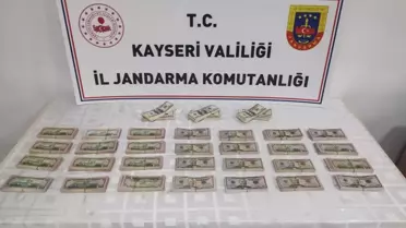 Kayseri'de Sahte Dolar Operasyonu