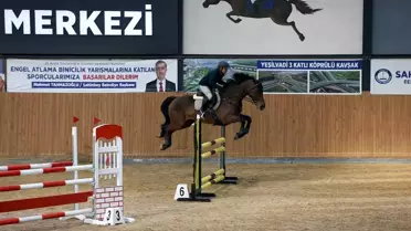 Şahinbey'de engel atlama heyecanı