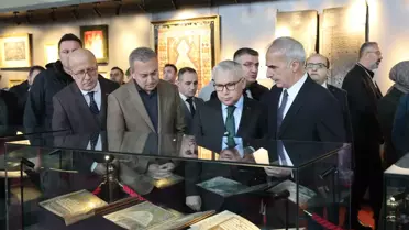 Sivas'ta Kutsal Emanetler Sergisi Açıldı