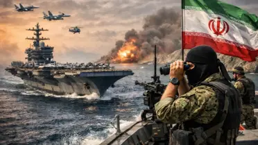 ABD'nin 'dev gücü' yola çıktı, İran meydan okudu