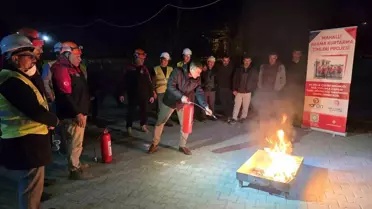 Akşehir'de Afet Bilinci Eğitimi