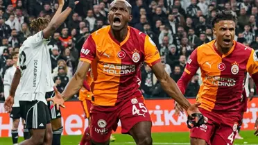 Altın değerinde 3 puan! Galatasaray, 10 kişi kaldığı derbide Beşiktaş'ı mağlup etti