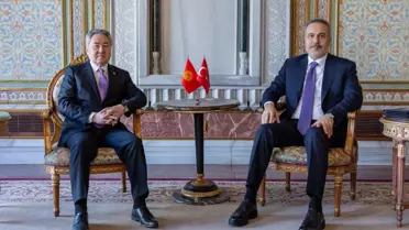 Fidan ve Kulubayev Görüştü