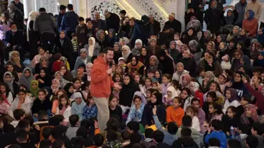 Çocuklar Şahinbey Belediyesi'nin cami etkinliğinde buluştu