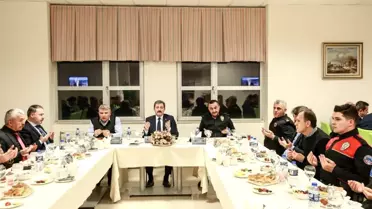 Emniyet teşkilatı iftarda buluştu: 'Samsun'un huzuru için 7/24 görev başındayız'