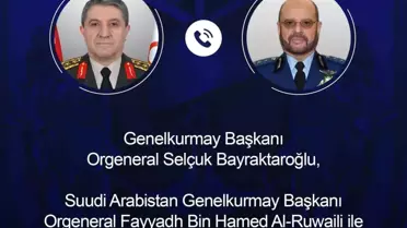 Türk ve Suudi Genelkurmay Başkanları Görüştü