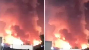 Irak'ın Basra kentinde hareketli dakikalar: ABD merkezli petrol tesisinde patlama