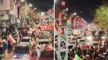 İranlılar sokaklarda ABD ve İsrail'i protesto etti