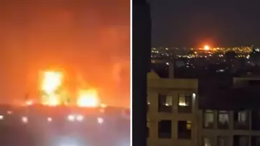 İsrail savaş uçakları, İran'ı vurdu! Üç petrol depolama tesisini hedef aldılar