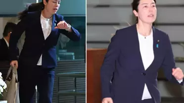 Japonya'da 5 dakikalık gecikme krizi: Bakan koridorlarda depar attı